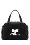 Courrèges Reedition Structured Leather Handbag With Top Handles