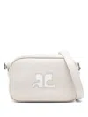 Courrèges Reedition Camera Bag In Neutrals
