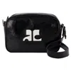 Courrèges Reedition Camera Crossbody - Courreges - Leather - Black