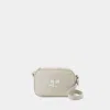 Courrèges Courreges Slim Camera Bag For Compact In Grey