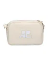 Courrèges Reedition Camera Bag In White