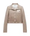 Courrèges Reedition Checked Vinyl Jacket In Multicolor