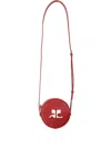 Courrèges Reedition Circle Leather Shoulder Bag