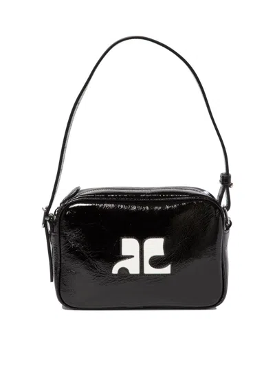 Courrèges Reedition Crossbody Bags Black