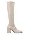 Courrèges Reedition Ac Vynil Boot In Beige