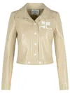 Courrèges 'reedition' Ivory Cotton Blend Jacket