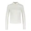 Courrèges Reedition Jumper T-shirt In White