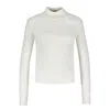 Courrèges Reedition Jumper T-shirt In White