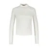 Courrèges Reedition Jumper T-shirt In White