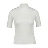 Courrèges Reedition Jumper T-shirt In White