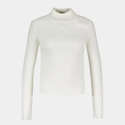 Courrèges Reedition Jumper T-shirt In White