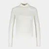 Courrèges Reedition Jumper T-shirt In White