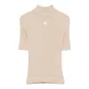 Courrèges Reedition Knit Jumper In Animal Print