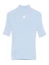 Courrèges Reedition Knit Ss Jumper Clothing In Multi