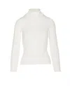 Courrèges Knit Top In White