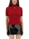 Courrèges Courreges 'reedition' Sweater In Red