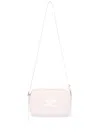 Courrèges Reedition Leather Shoulder Bag In Pink