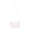 Courrèges Reedition Leather Shoulder Bag In White