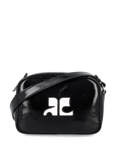 COURRÈGES REEDITION NAPLACK LEATHER MINI BAG