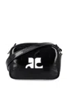 Courrèges Reedition Naplack Mini Bag With Engraved Logo