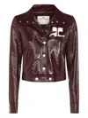 Courrèges Reedition Patent Logo Jacket In Brown