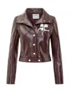 Courrèges Courreges Reedition Reedition Vinyl Jkt In Brown