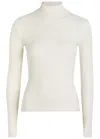Courrèges Ribbed-knit Roll Neck Jumper