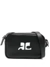 Courrèges Thin Shoulder Strap Single Shoulder Bag In 黑色