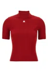 Courrèges Courreges 'reedition' Sweater In Red