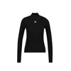 Courrèges Reedition Ribbed Sweater In Black