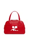 Courrèges Reedition Tote Bag In 红色