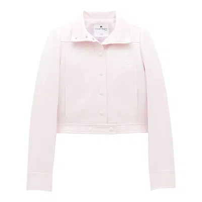 Courrèges Reedition Vinyl Jacket In Pink