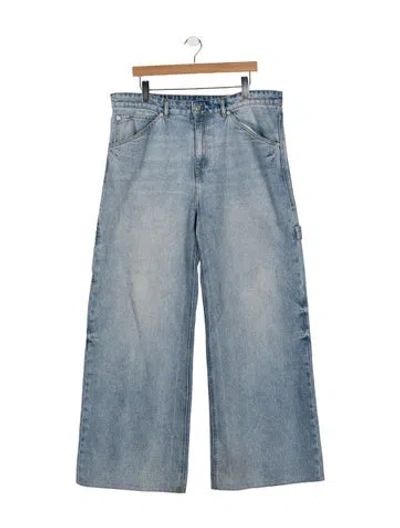 Pre-owned Courrèges Relaxed Fit Jeans In Blue