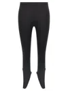 Courrèges Reversed Tech Jersey Pants-s Nd Courreges Female In Black