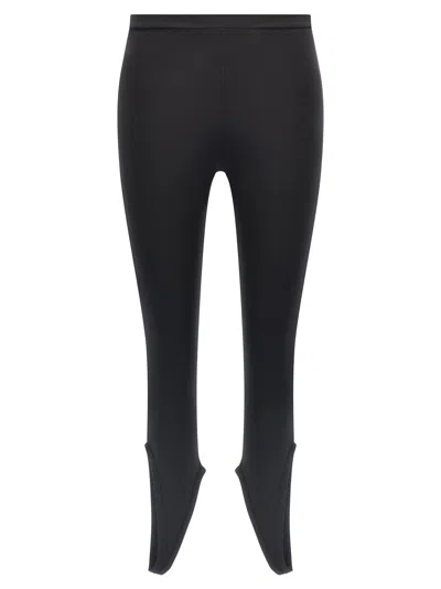 Courrèges Reserved Tech Leggings In Black