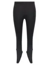 Courrèges Reserved Tech Leggings In Black