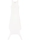 Courrèges Reversed Dress In 白色