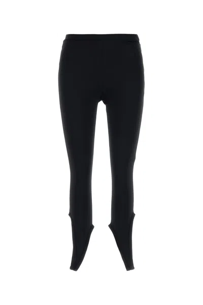 Courrèges Reversed Tech Jersey Pants-s Nd Courreges Female In Black