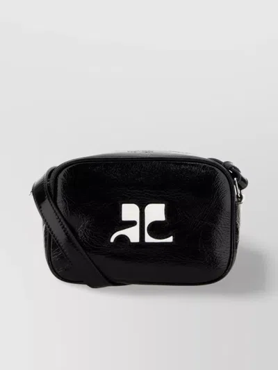 COURRÈGES REVIVAL SHOULDER BAG WITH ADJUSTABLE STRAP