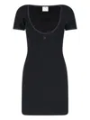 Courrèges Holistic Mini Dress In Blue