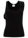 Courrèges Courreges Top In Black