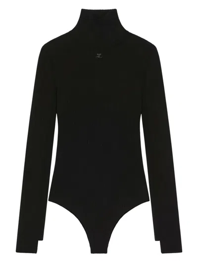COURRÈGES COURRÈGES RIBBED BODYSUIT