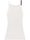 COURRÈGES COURRÈGES RIBBED DRESS WITH BUCKLE