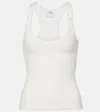Courrèges White Sleeveless Tank Top In Heritage White