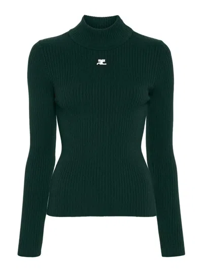 COURRÈGES RIBBED KNIT