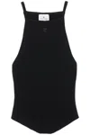 COURRÈGES "RIBBED KNIT HOLISTIC TOP