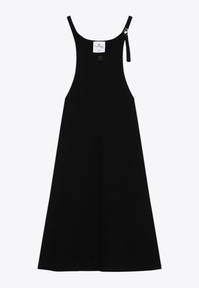 COURRÈGES RIBBED MINI DRESS