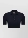 Courrèges Courreges Ribbed Polo Shirt