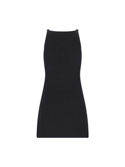 COURRÈGES COURRÈGES RIBBED SHORT DRESS