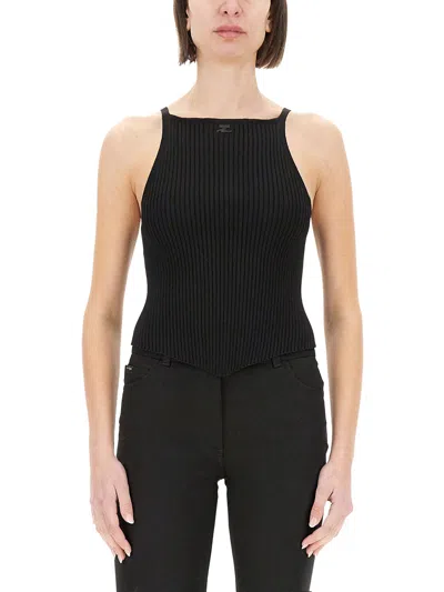 COURRÈGES RIBBED TANK TOP